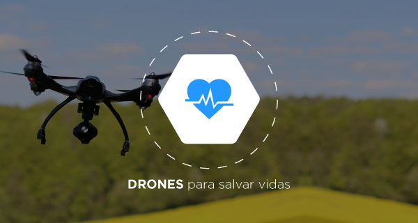 Drones para salvar vidas